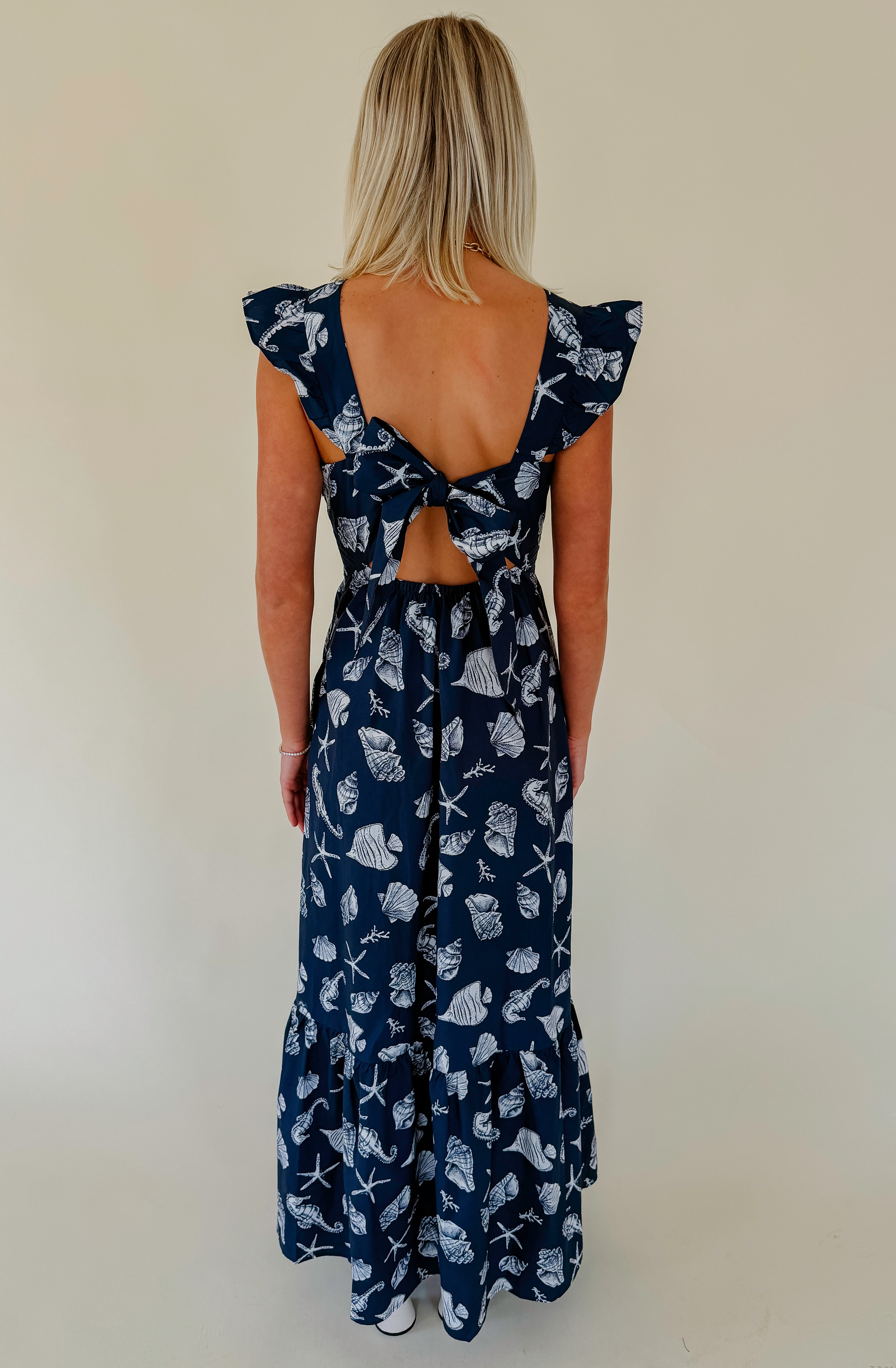 SEA SHELL ISLAND MAXI DRESS