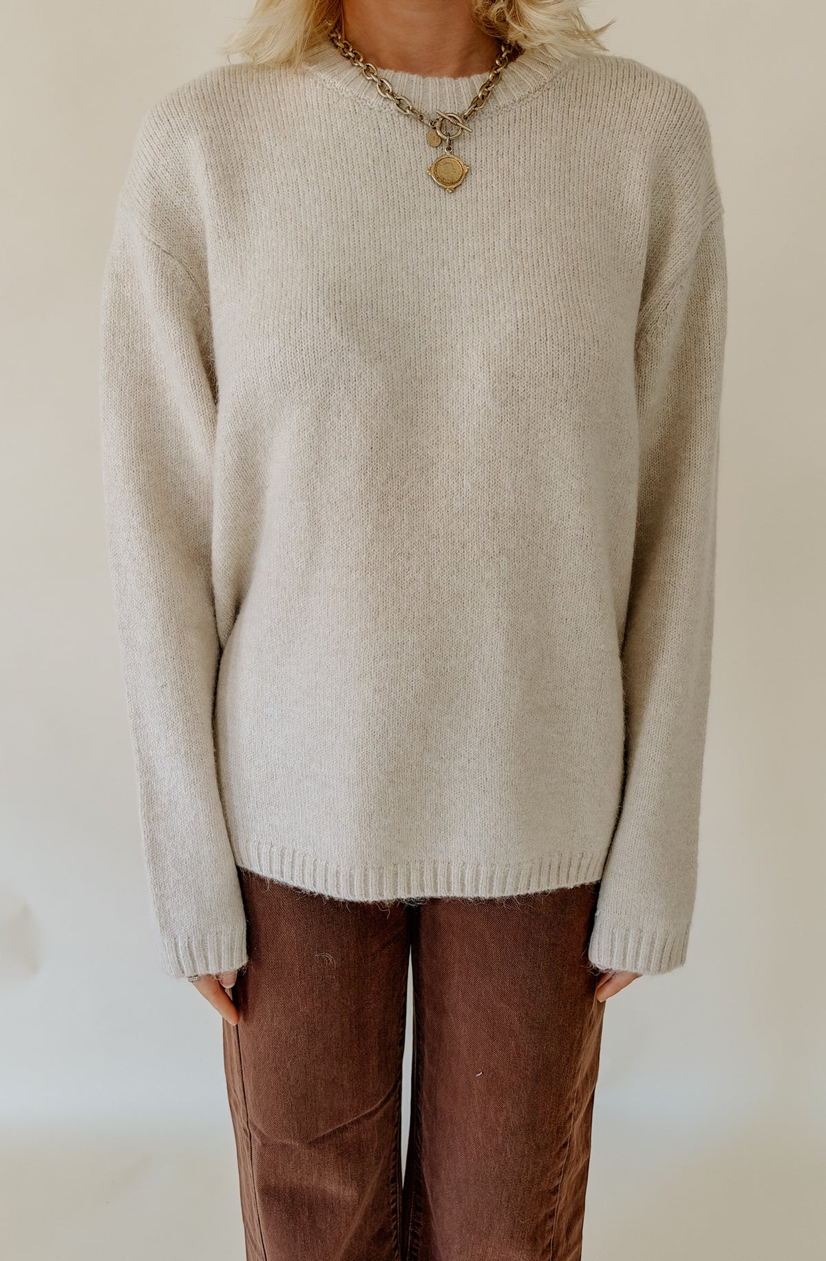Z SUPPLY CHILL MODE CREW NECK SWEATER