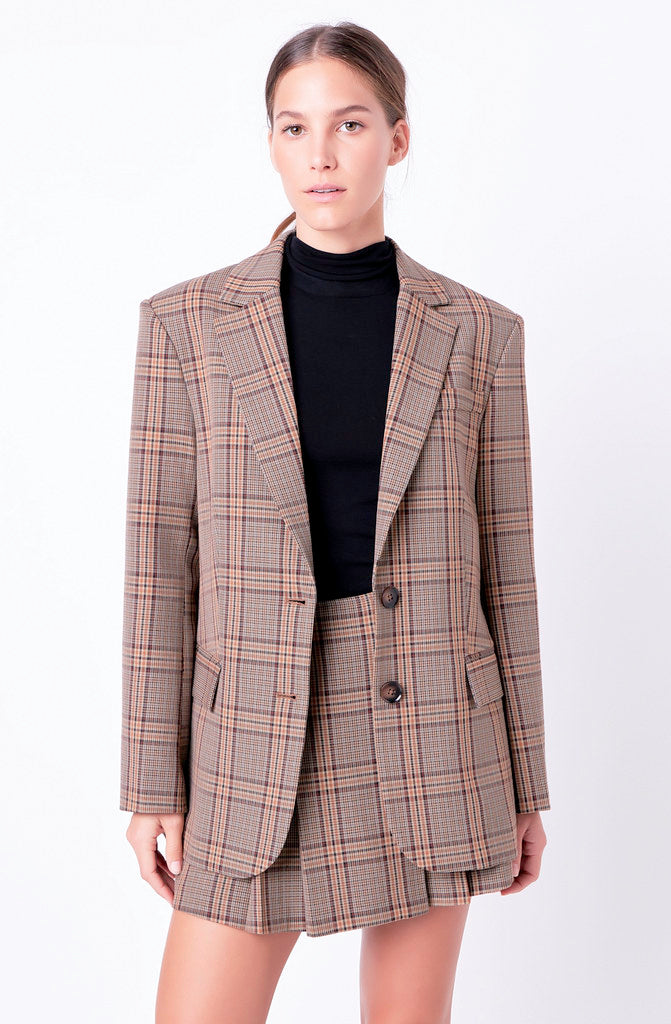 THE TAYLOR PLAID BLAZER