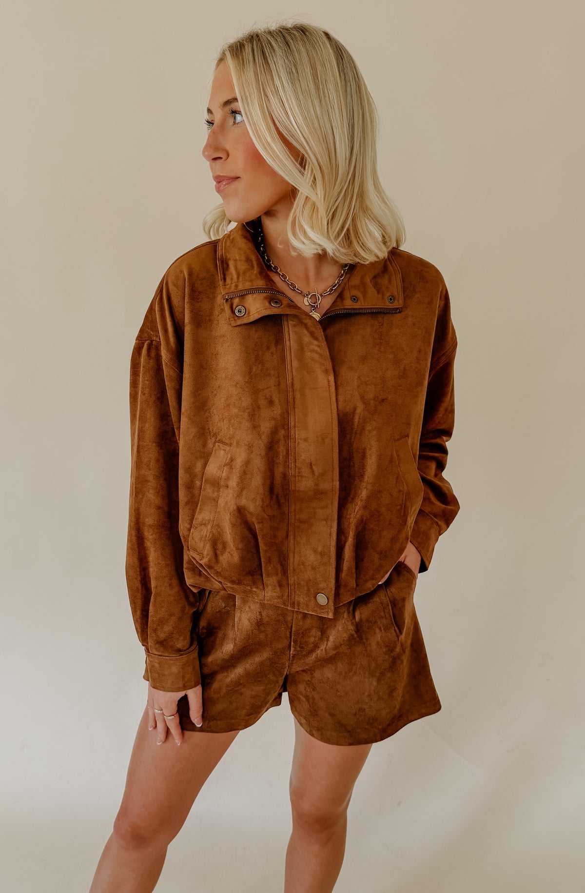 Z SUPPLY CORIN BUBBLE HEM JACKET