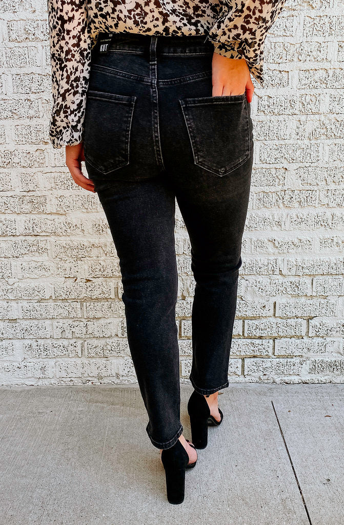 KUT ROSA HIGH RISE VINTAGE CROP FLARE