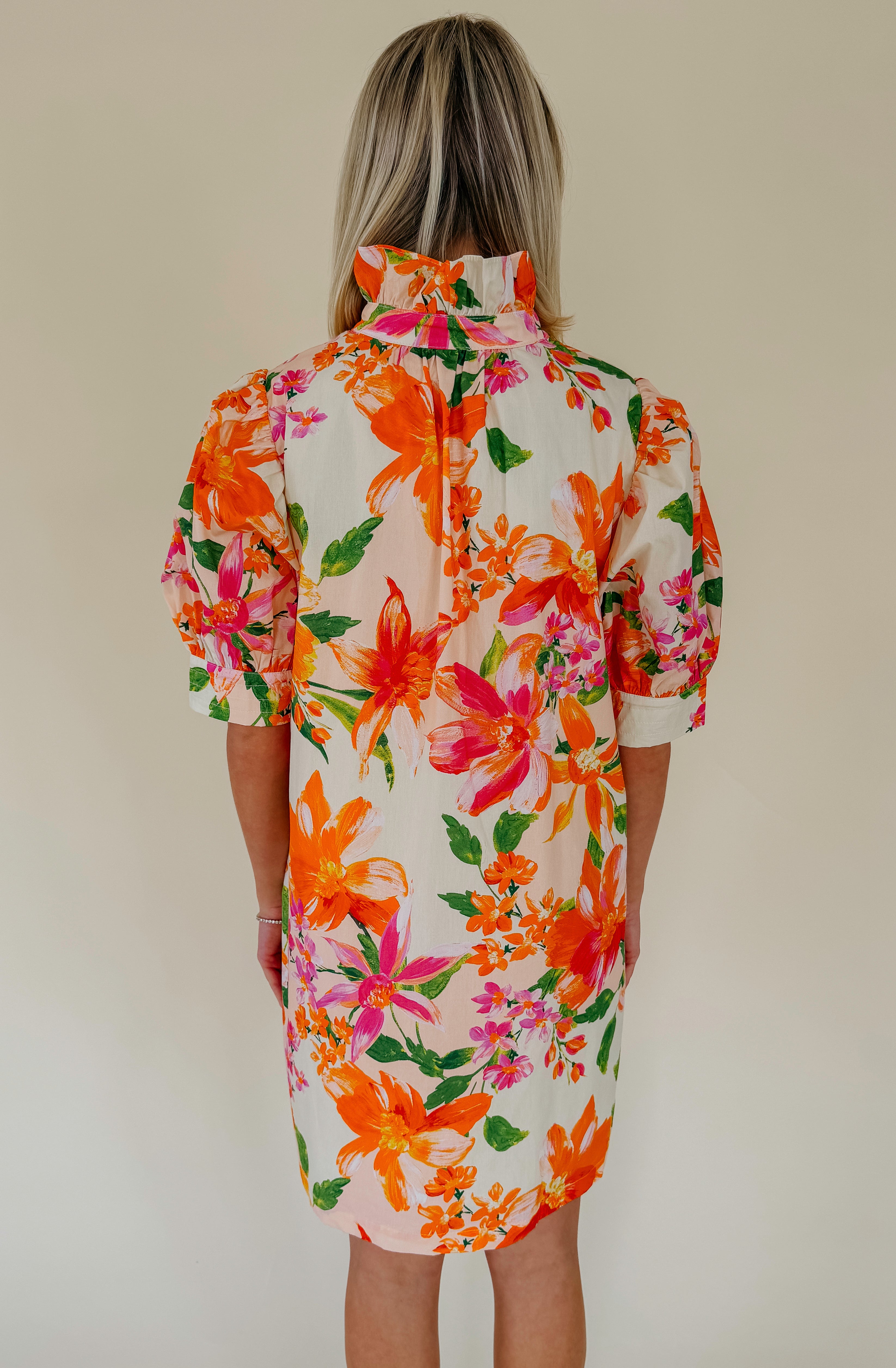 IN SEASON FLORAL SHIFT DRESS