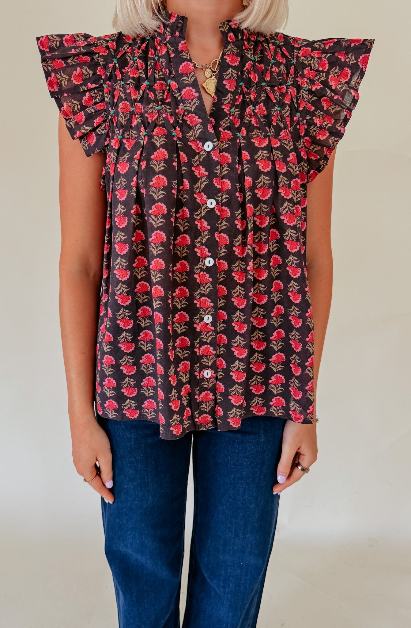 BUTTERFLY SEASON BLOUSE