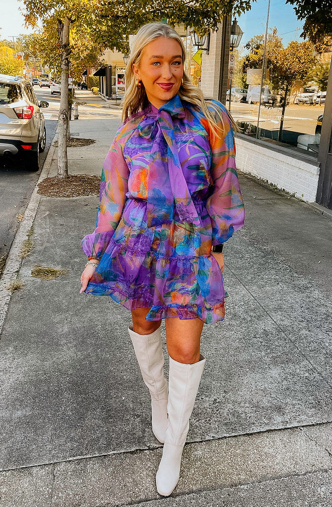 SHES ALL THAT BOW DRESS