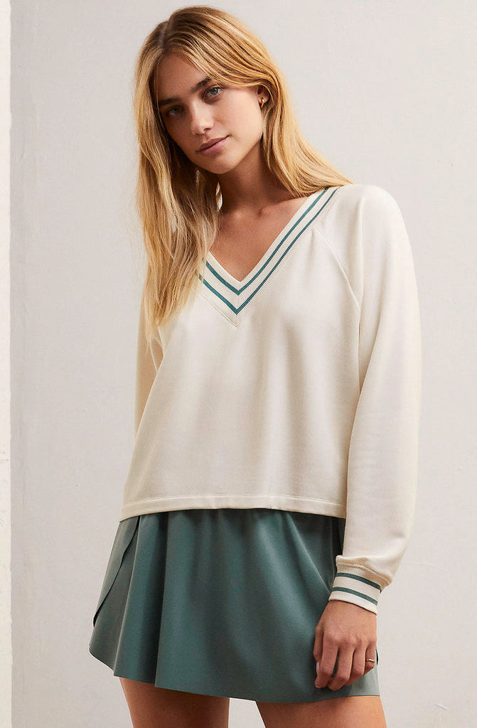 Z SUPPLY OFF THE COURT MODAL SWEATSHIRT