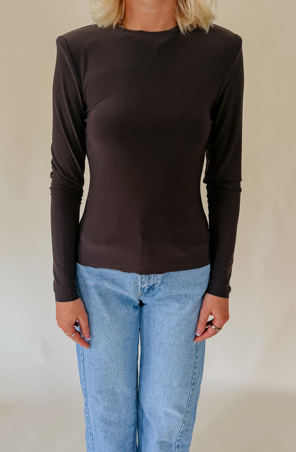 STEVE MADDEN SELINE KNIT TOP