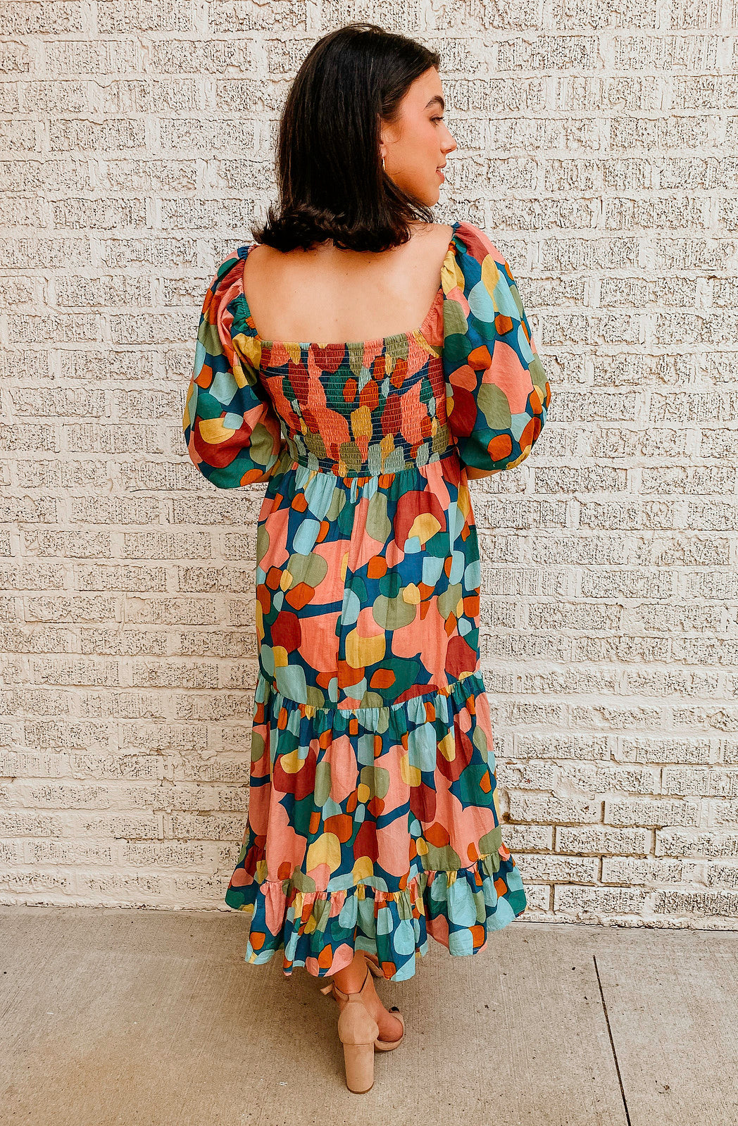 SEA OF LOVE MIDI DRESS