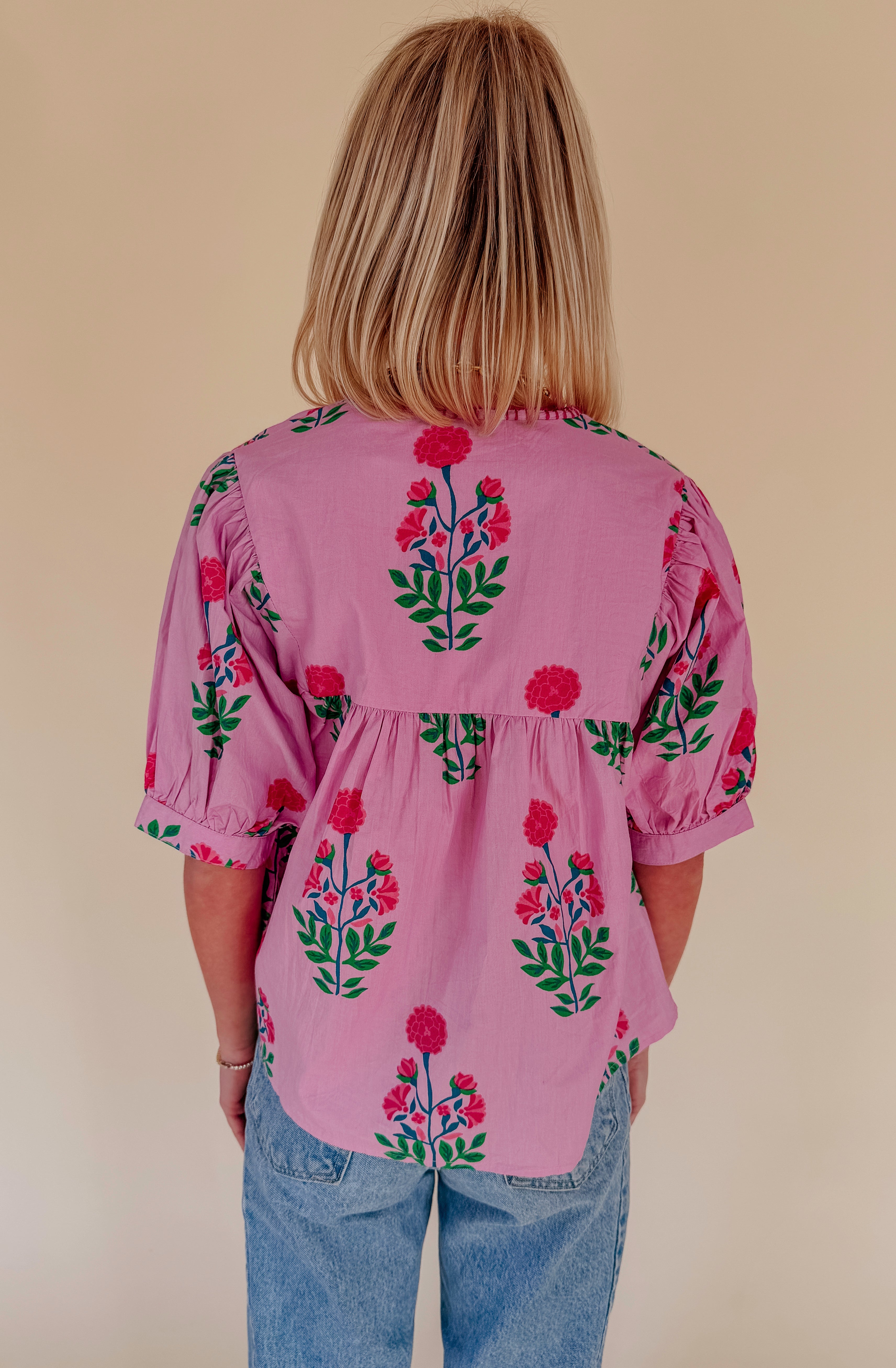 THE PRESLEY FLORAL BLOUSE