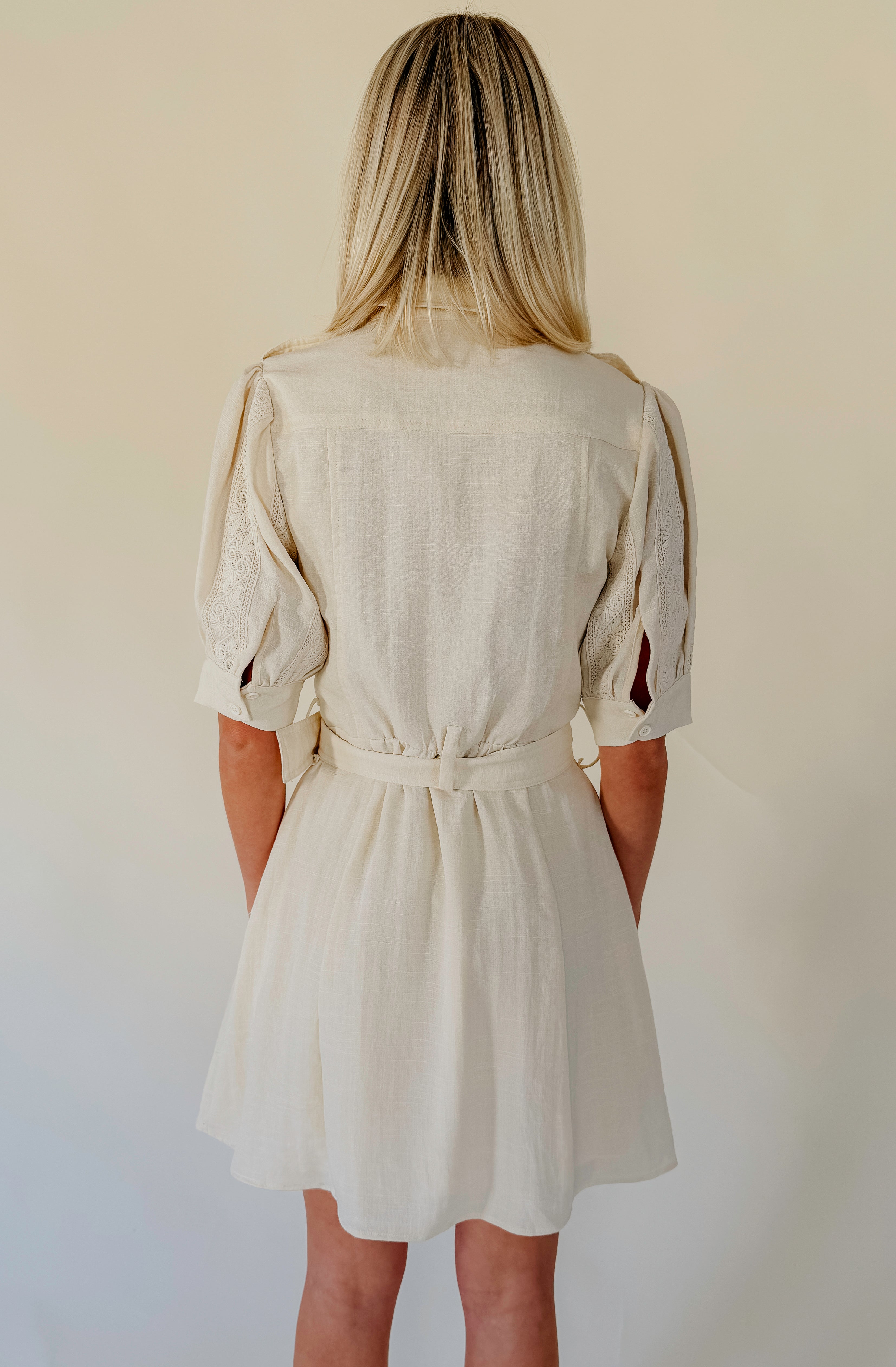 CIEBON LAIA BELTED DRESS