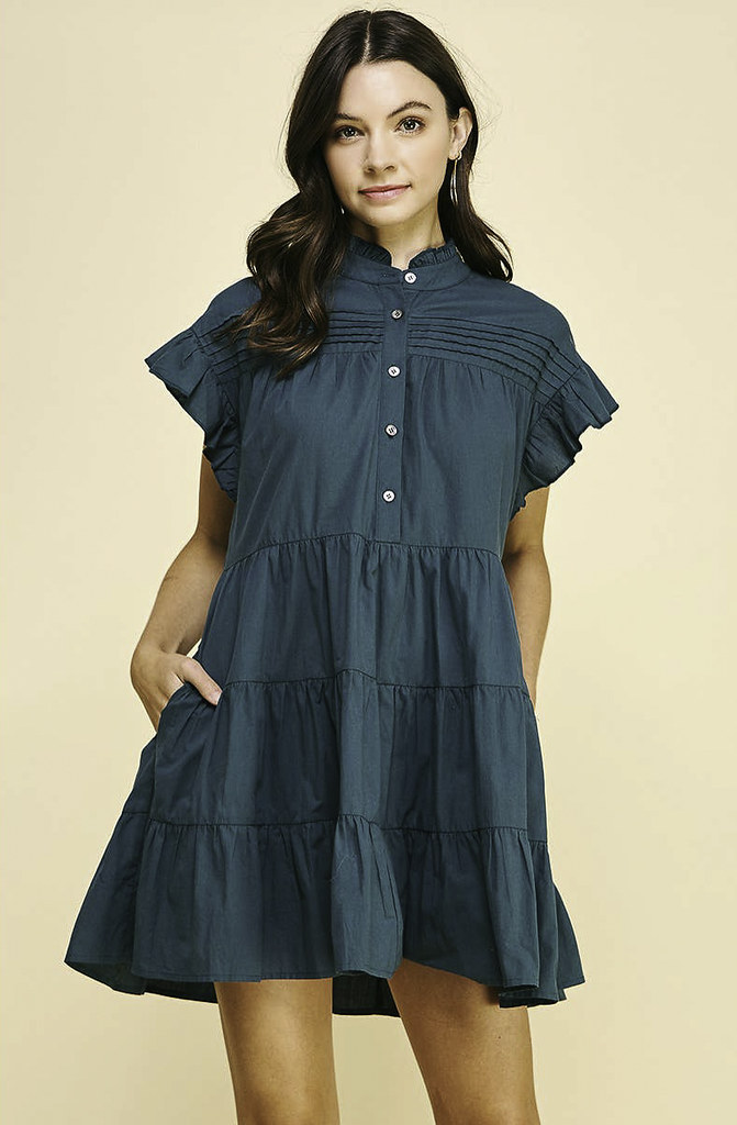 THE MARLY PINTUCK DRESS