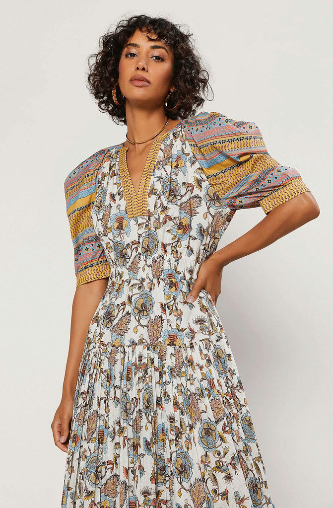 THE TIKI BAR MIDI DRESS