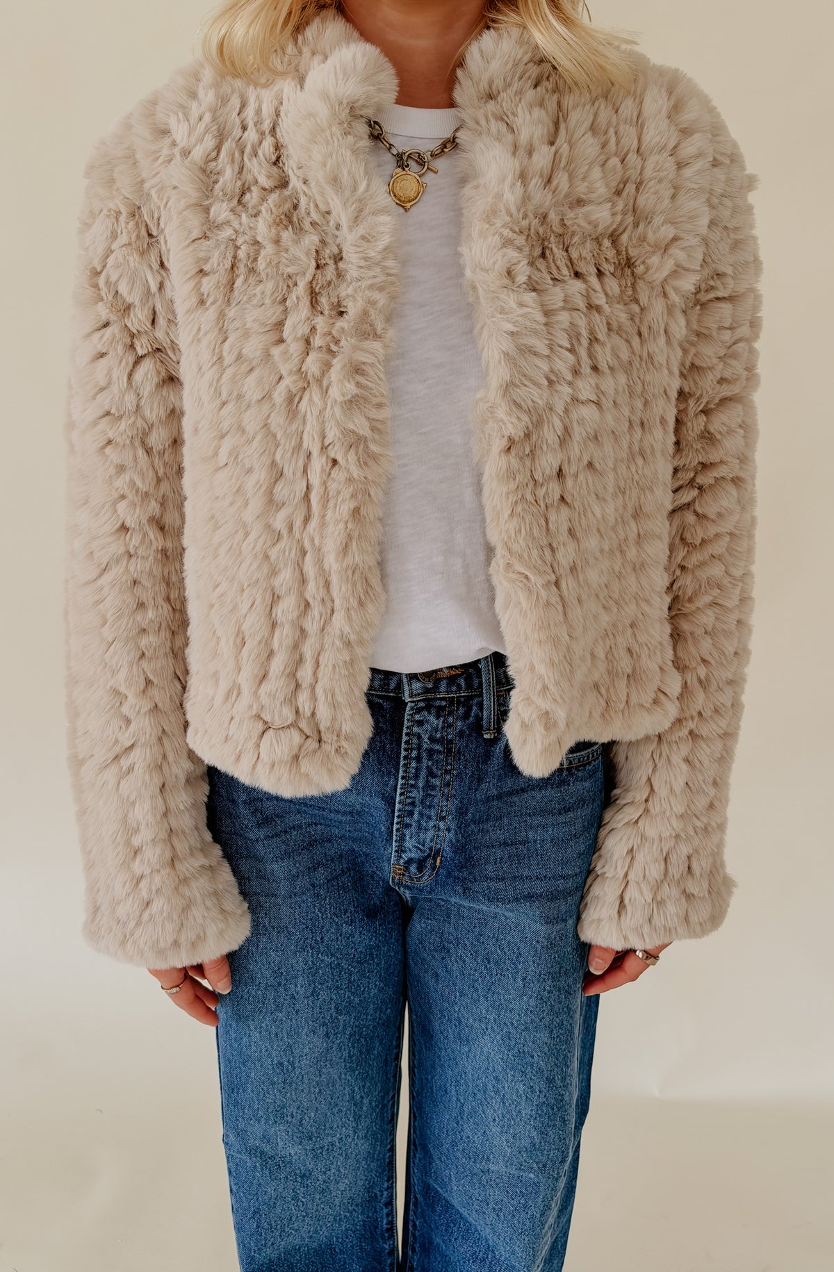 HEARTLOOM ALDEN FAUX FUR JACKET