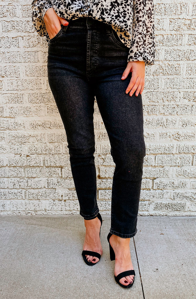 KUT ROSA HIGH RISE VINTAGE CROP FLARE