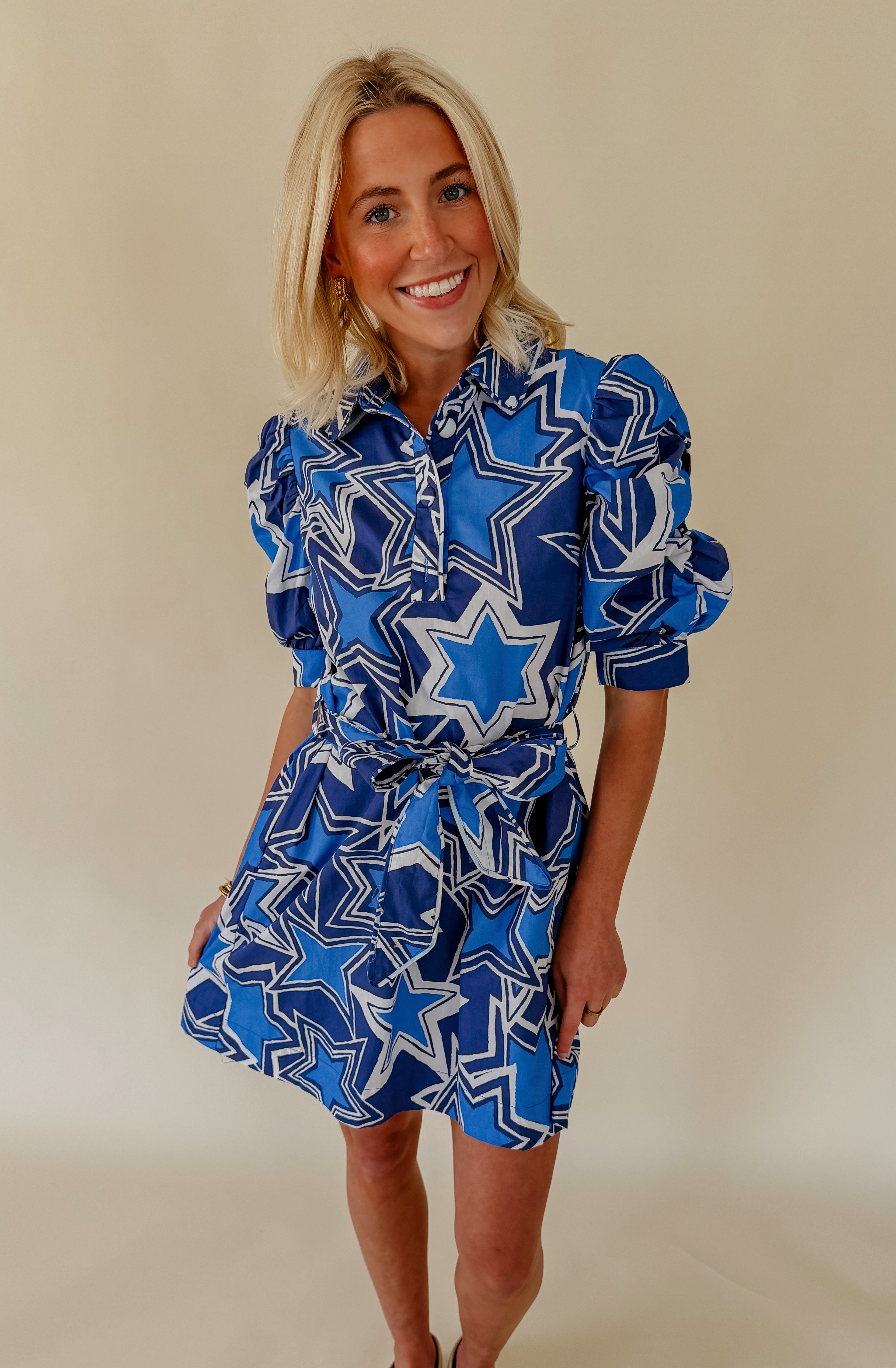 CIEBON SCARLETTE BELTED DRESS