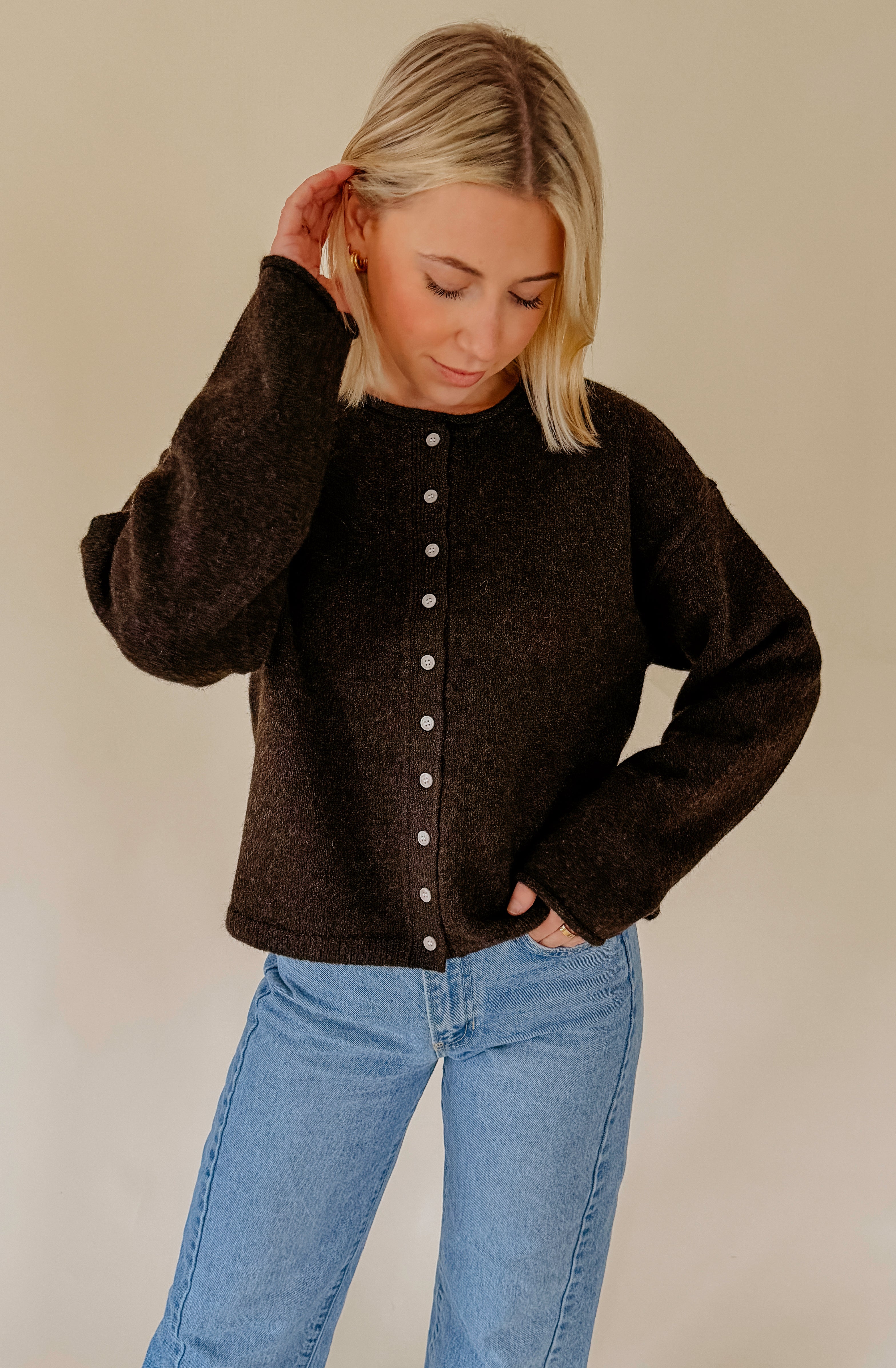 DOVER BUTTONED CARDIGAN