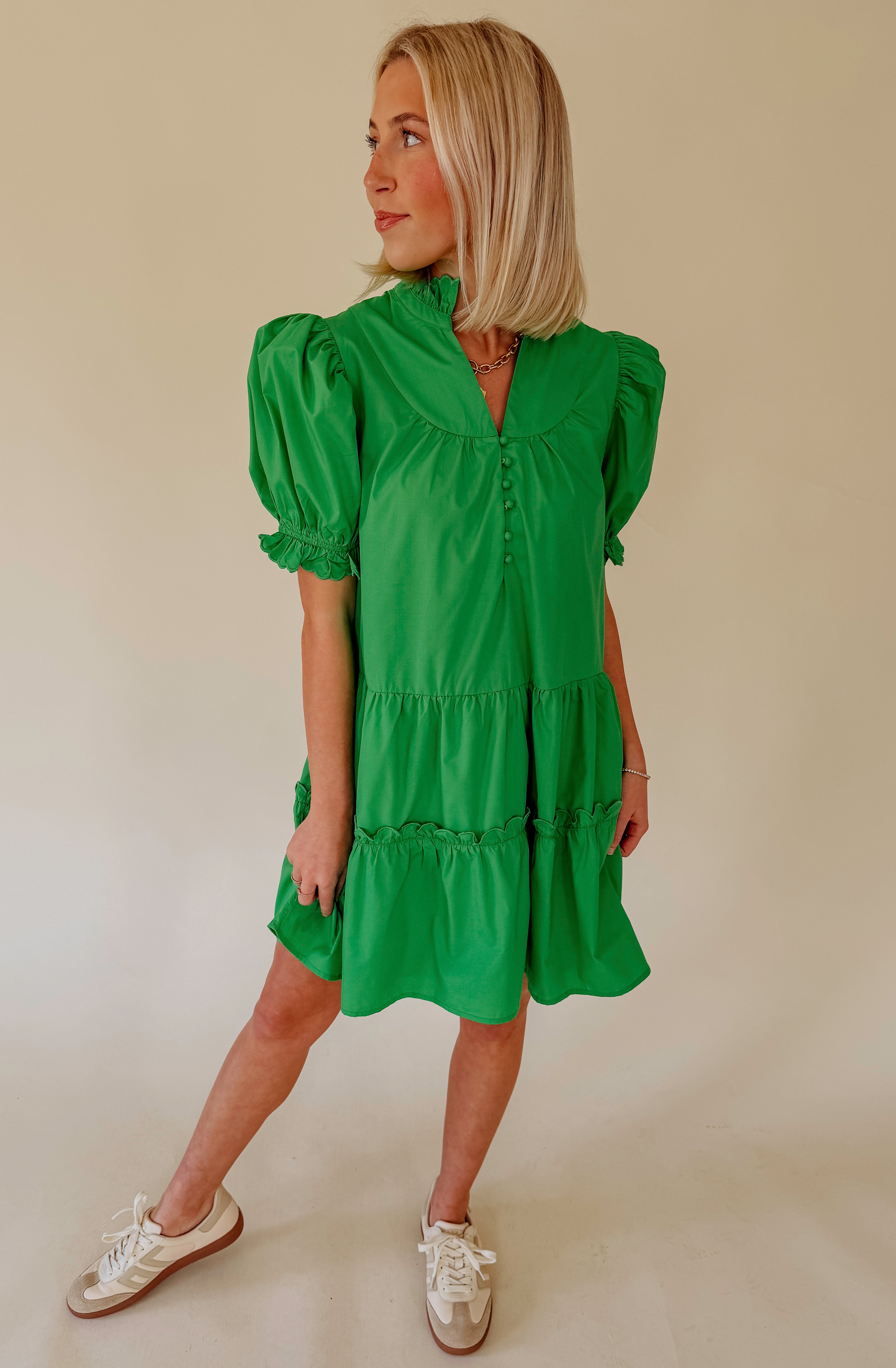 THE GINGER SHIFT MINI DRESS