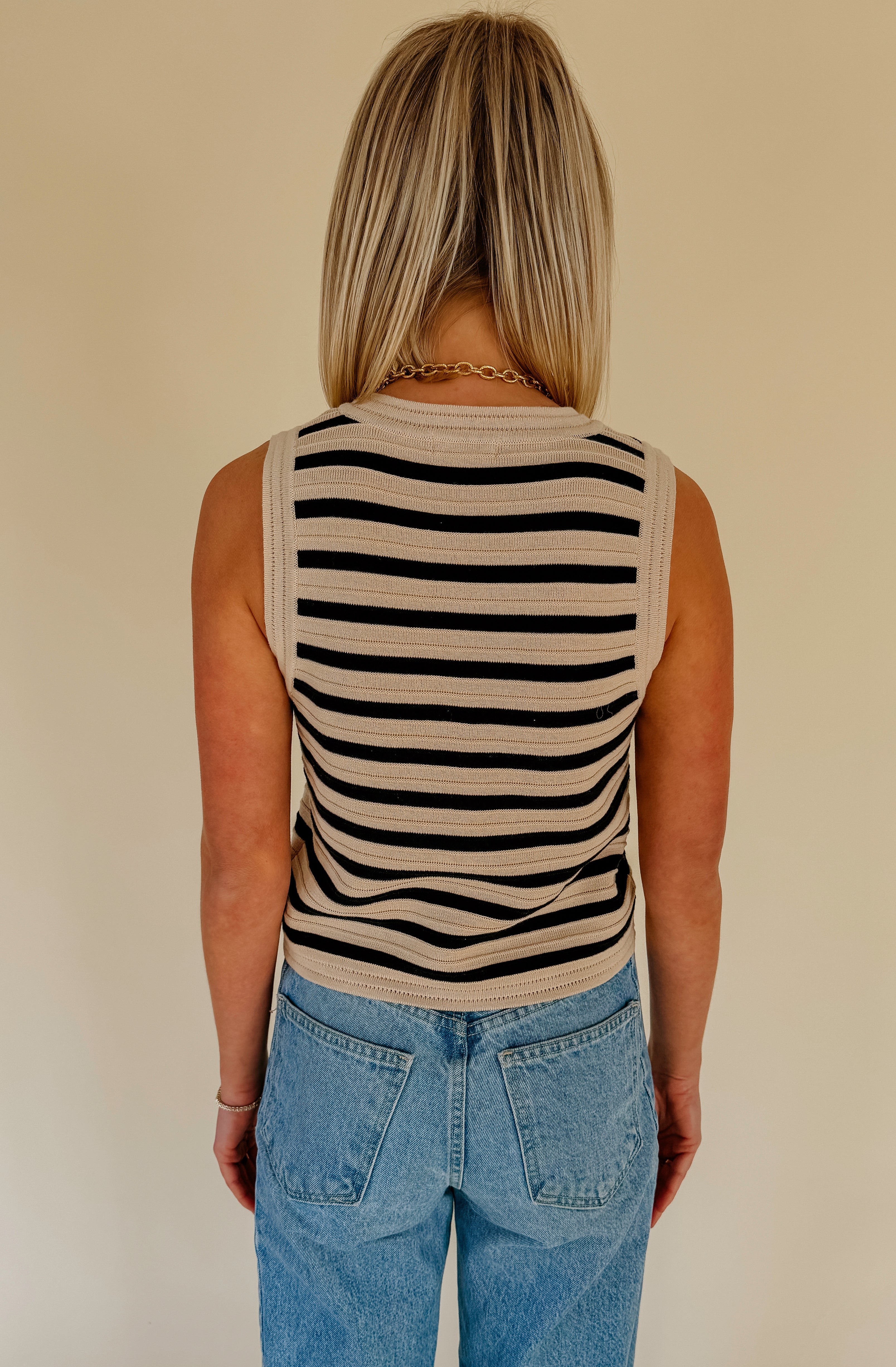 Z SUPPLY EMORI STRIPED MUSCLE TANK
