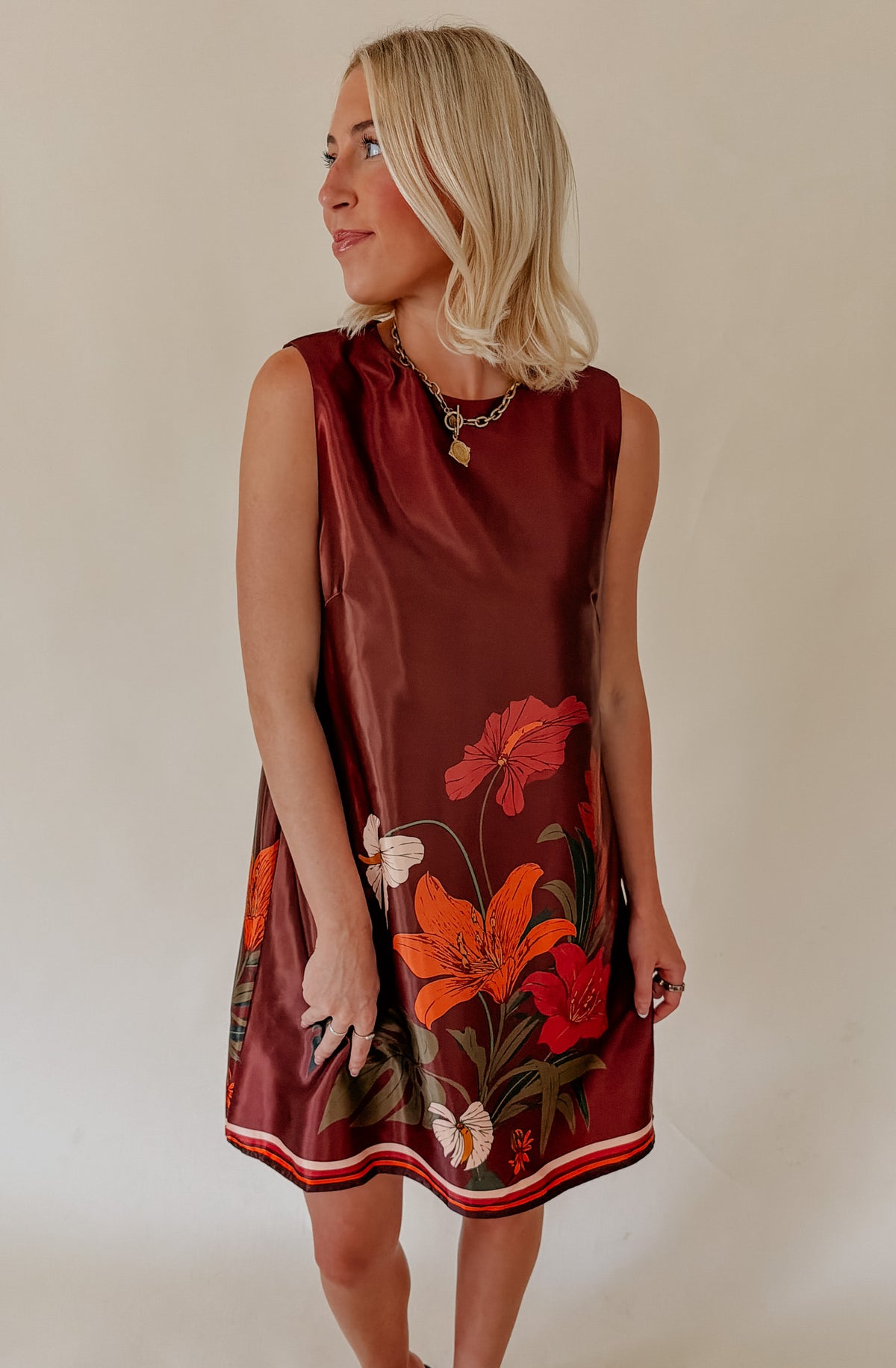 TIMES OF HARVEST SHIFT DRESS