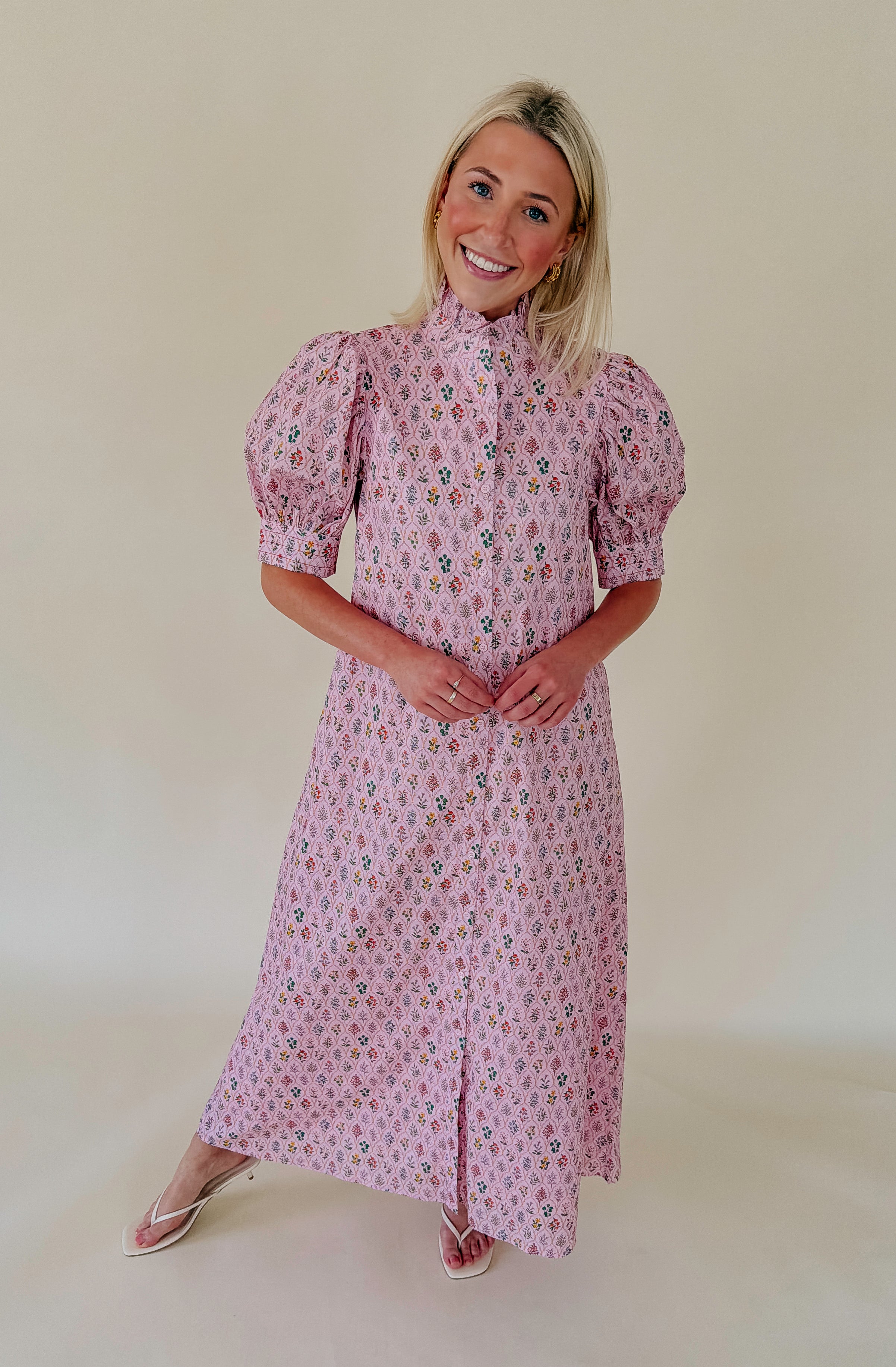 BEAT THE HEAT SHIFT MIDI DRESS