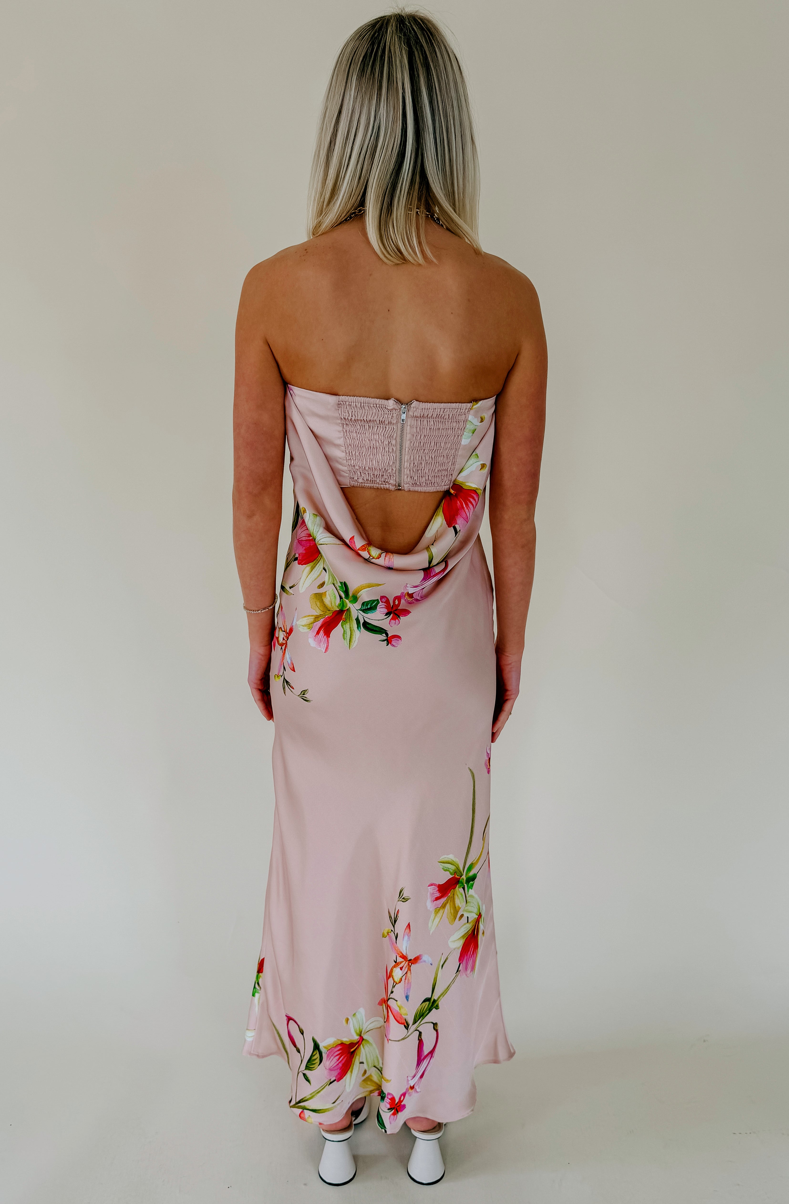 LAVENDER BROWN TALIA MAXI DRESS