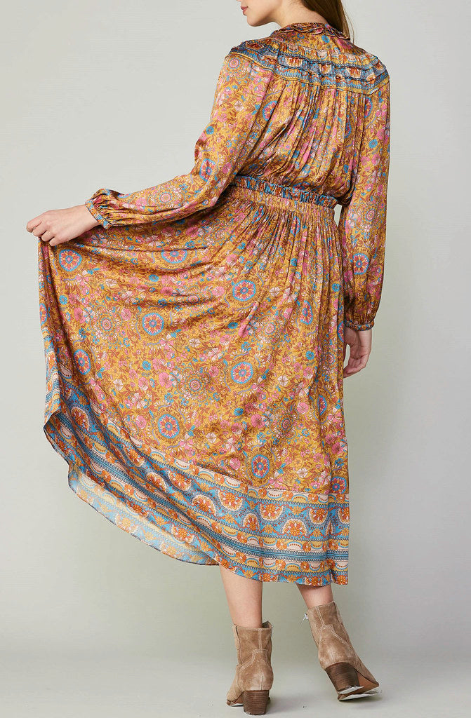 THE SEDONA PRINTED MIDI DRESS