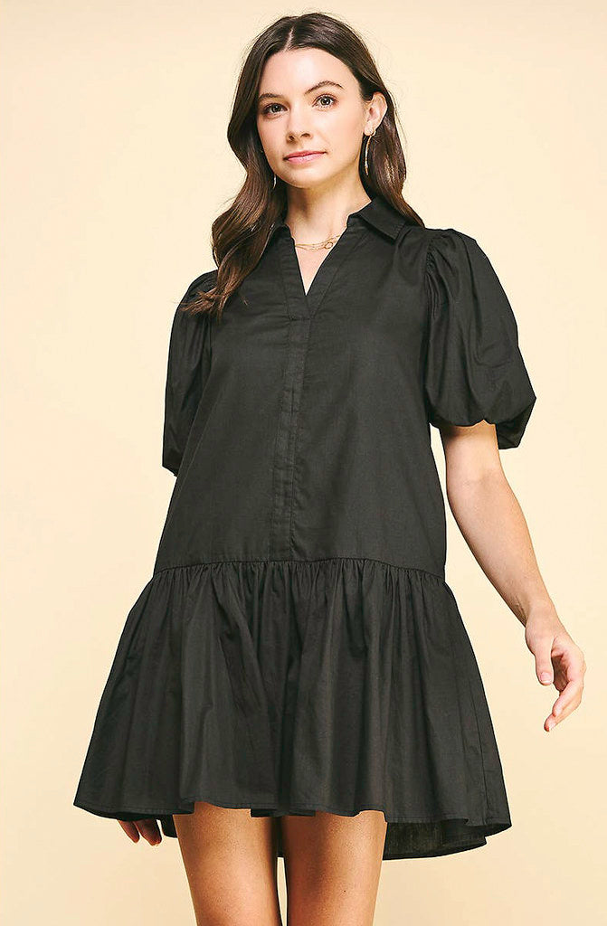 COLLAR LATER COLLARED DRESS