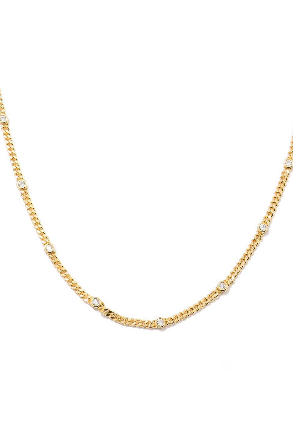 BRENDA GRANDS CZ DAINTY CHOKER