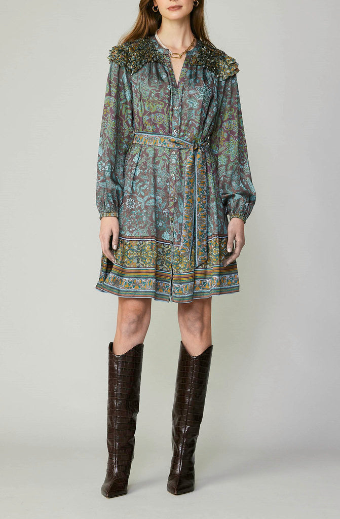 THE PRESLEY BUTTONED DRESS