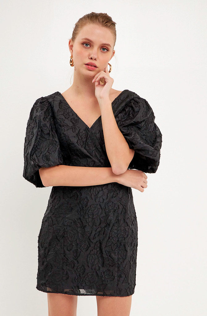 THE HARPER PUFF SLEEVE DRESS