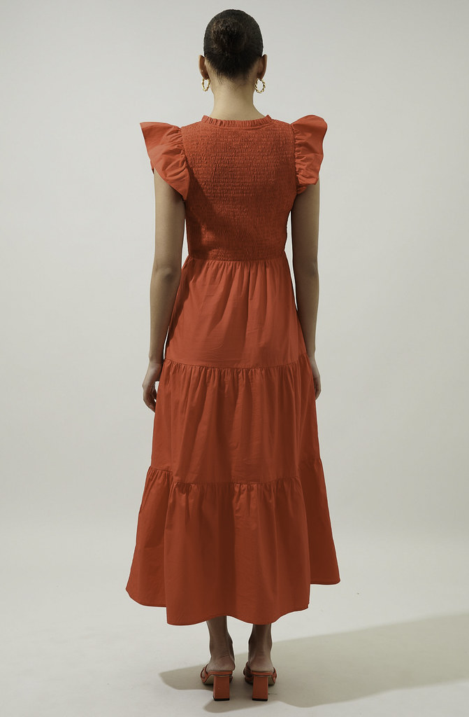 ON THE HILL MIDI DRESS