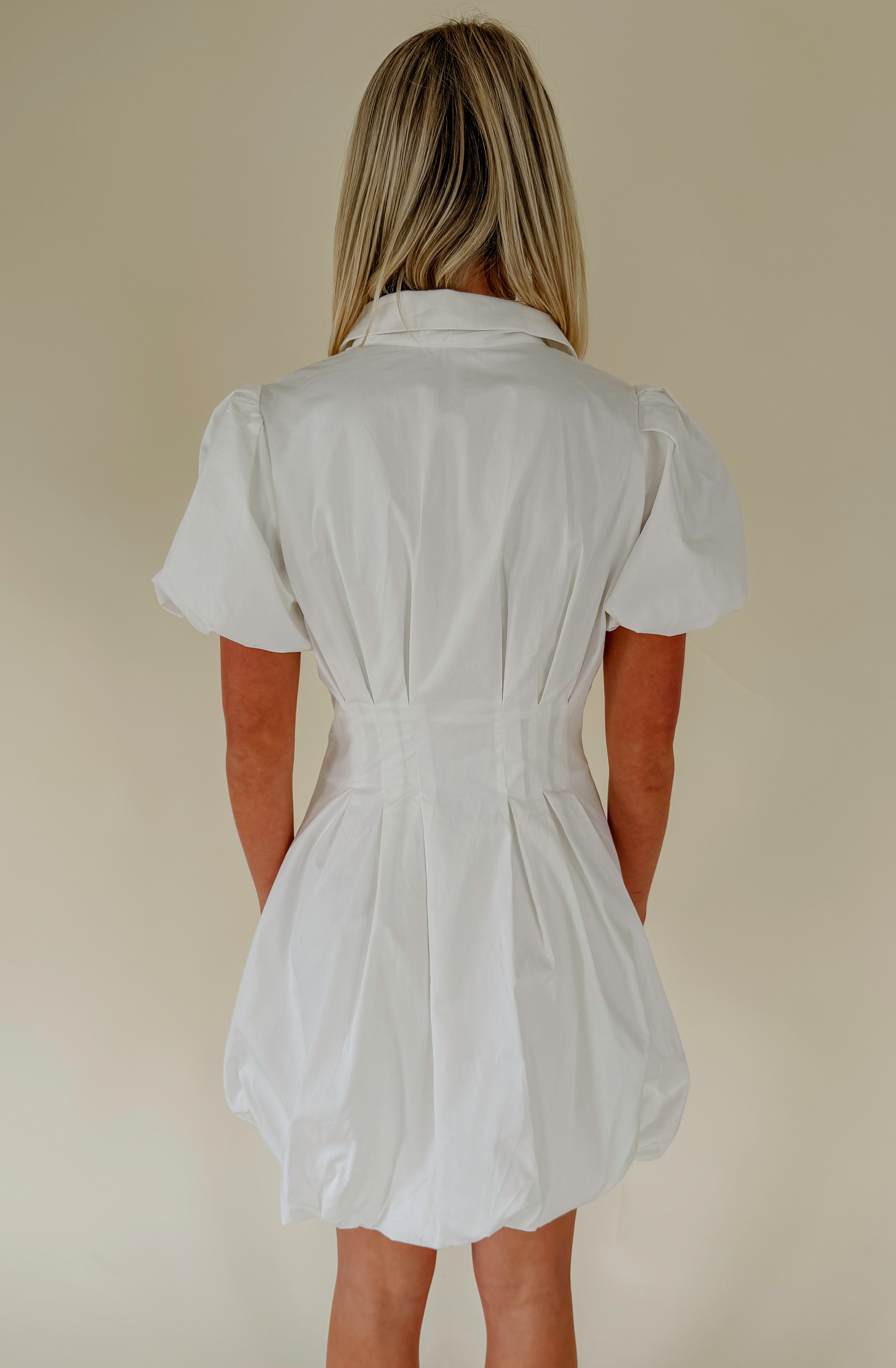 BURST YOUR BUBBLE MINI DRESS