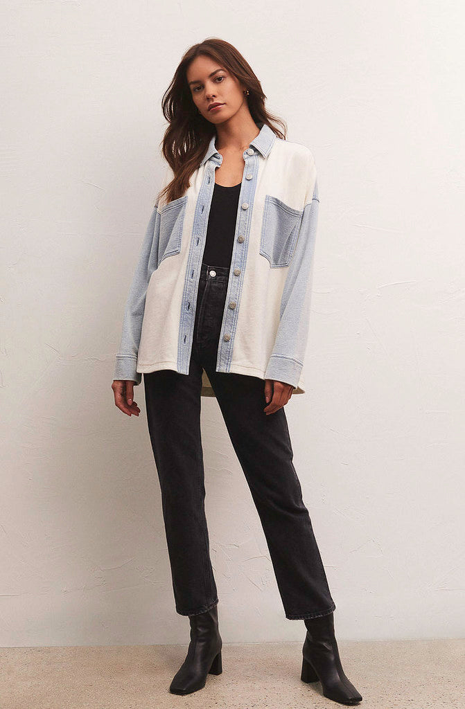 Z SUPPLY ALL DAY COLOR BLOCK JACKET