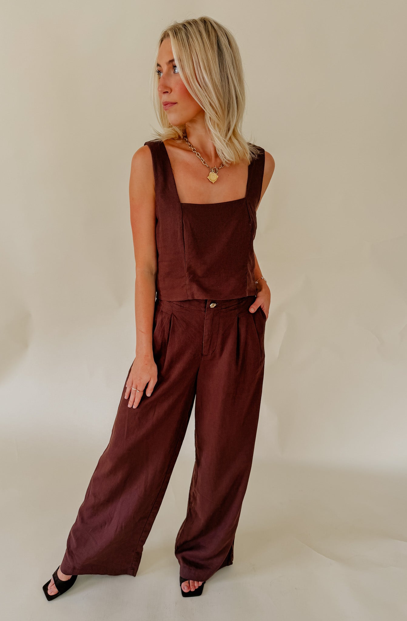Z SUPPLY MAGNOLIA LINEN TOP