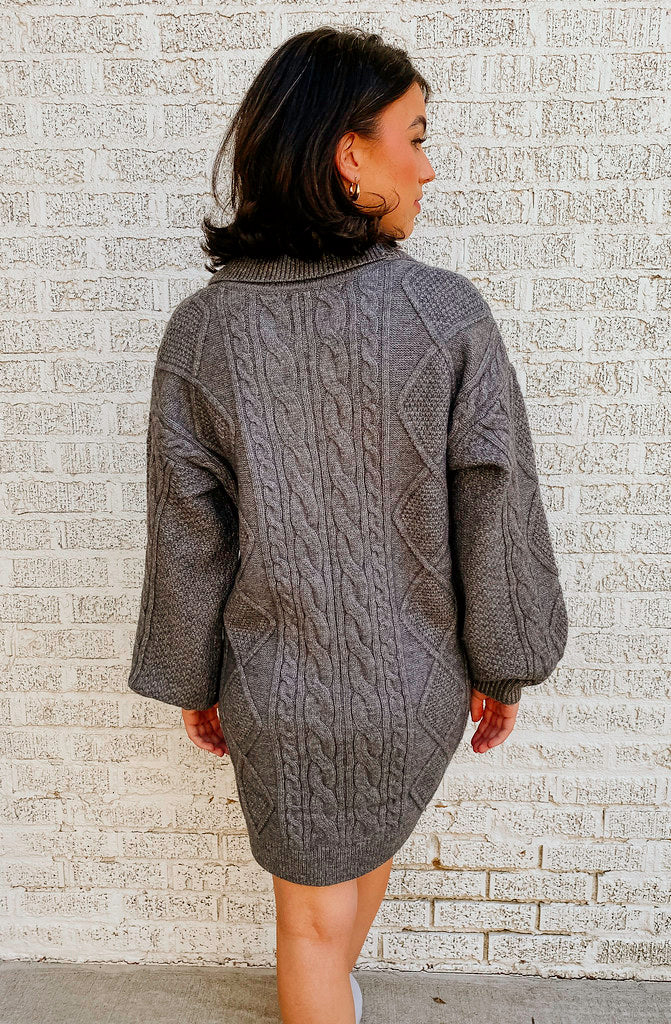 STEVE MADDEN DEBBIE SWEATER DRESS