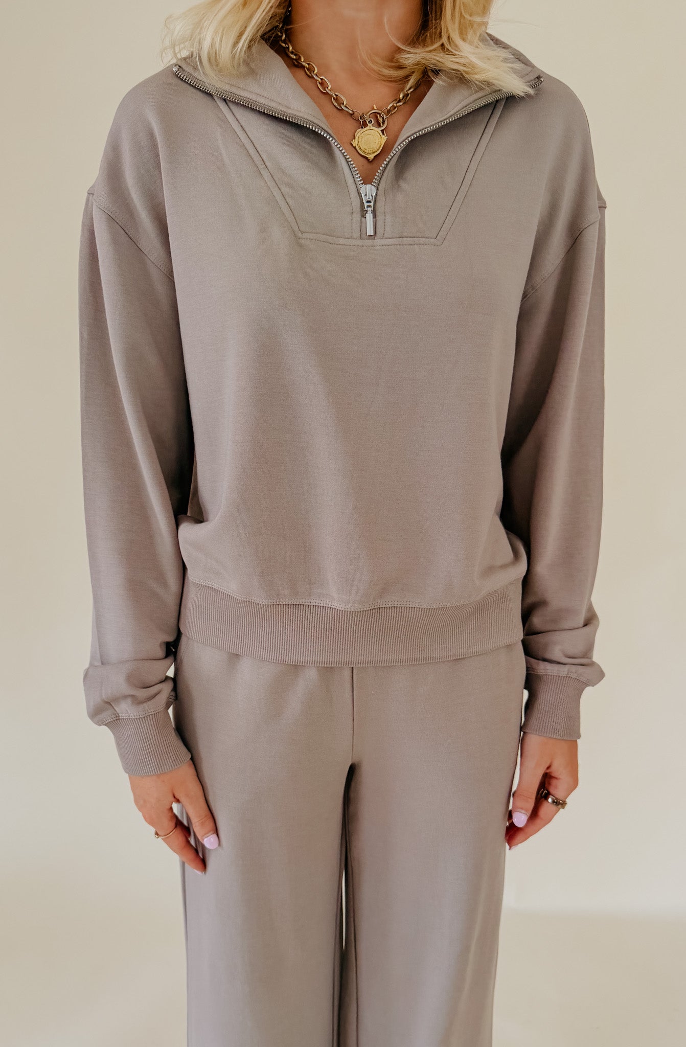 Z SUPPLY GATE CHECK MODAL SWEATSHIRT