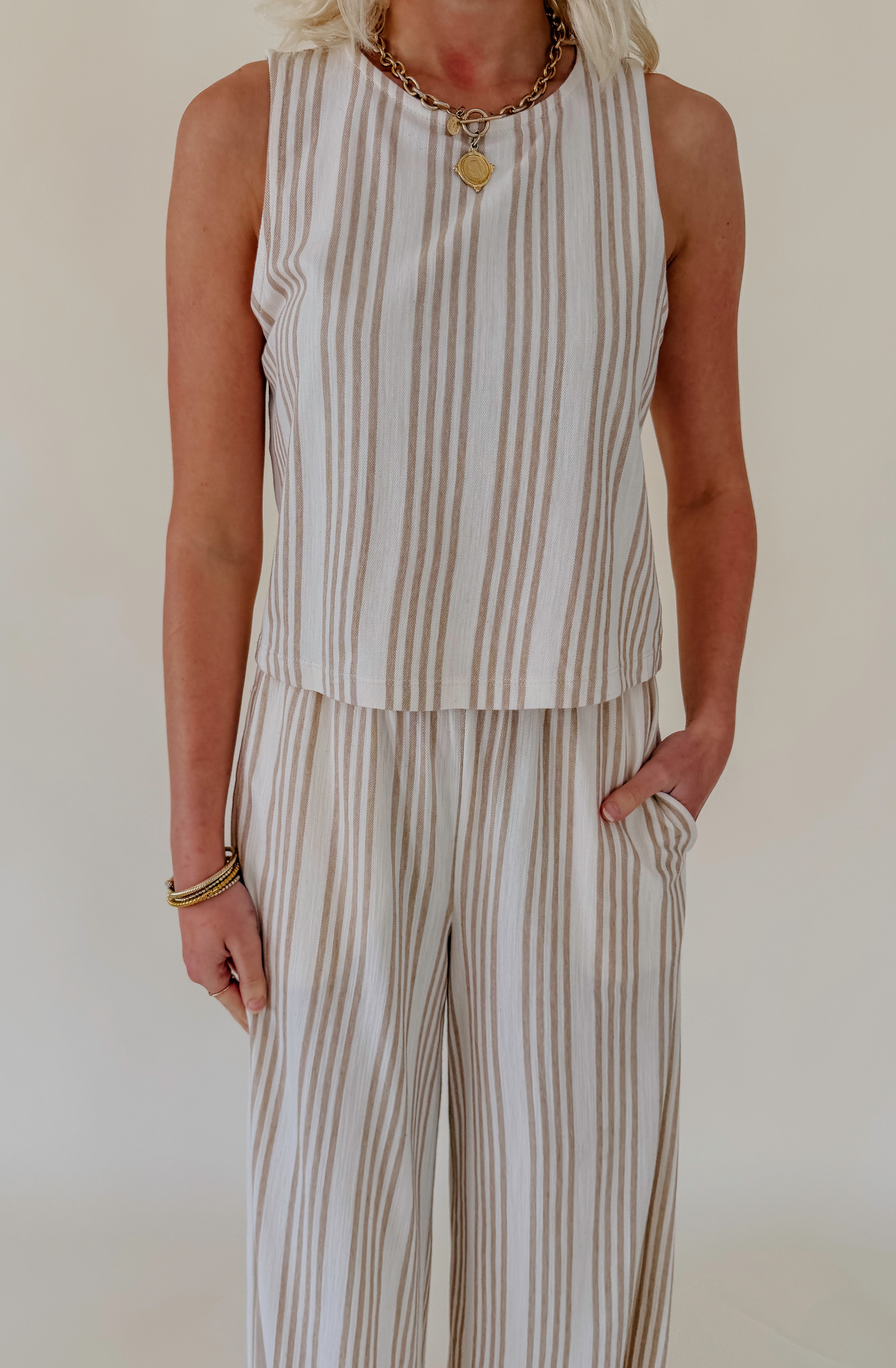 Z SUPPLY SLOANE KNIT STRIPED TANK
