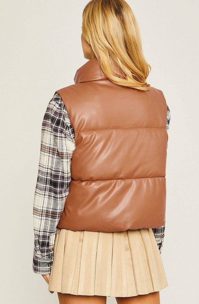 VEST OF BOTH WORLDS PUFFER VEST