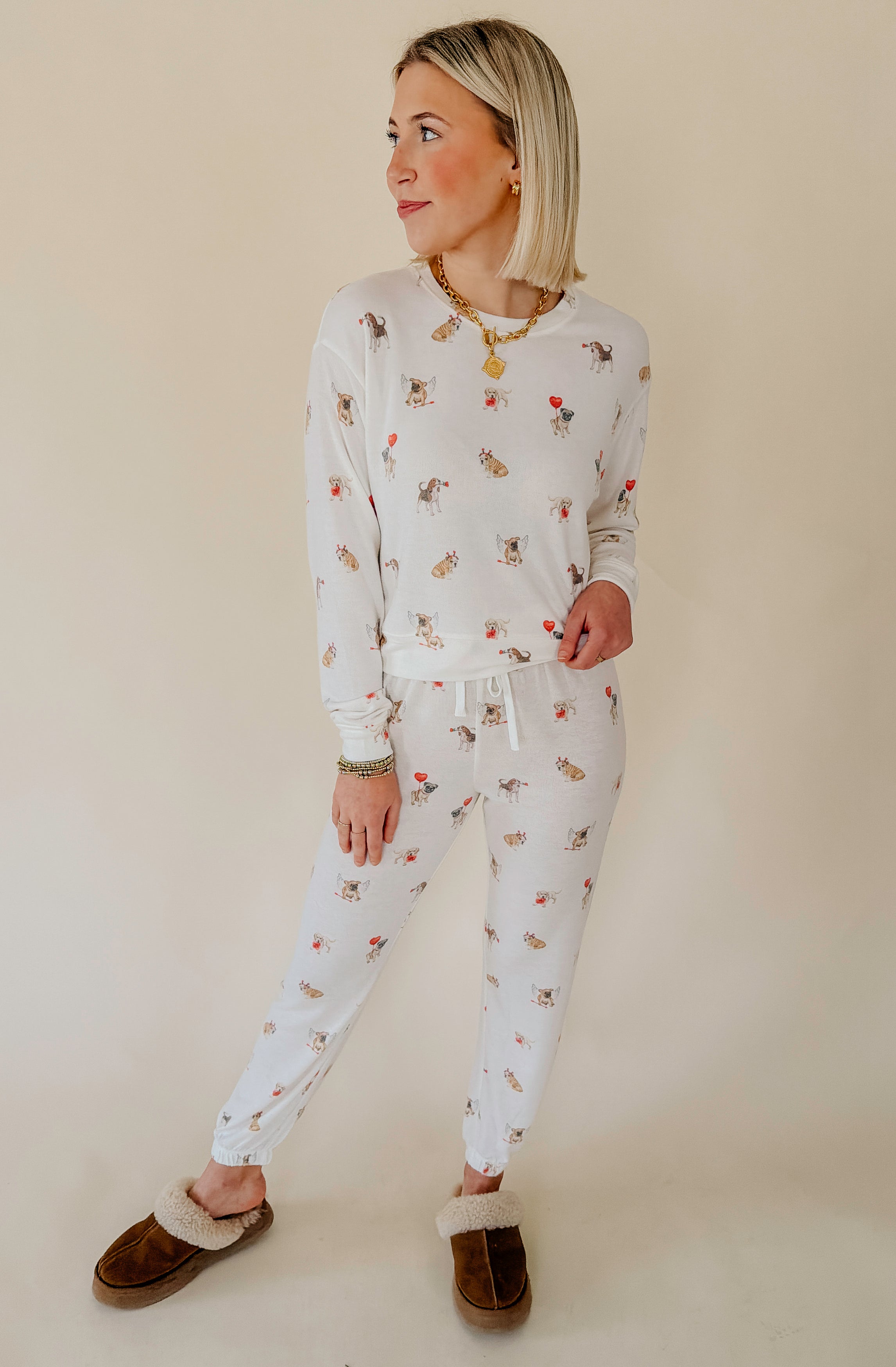 Z SUPPLY BISOUS LOVE PUP TOP