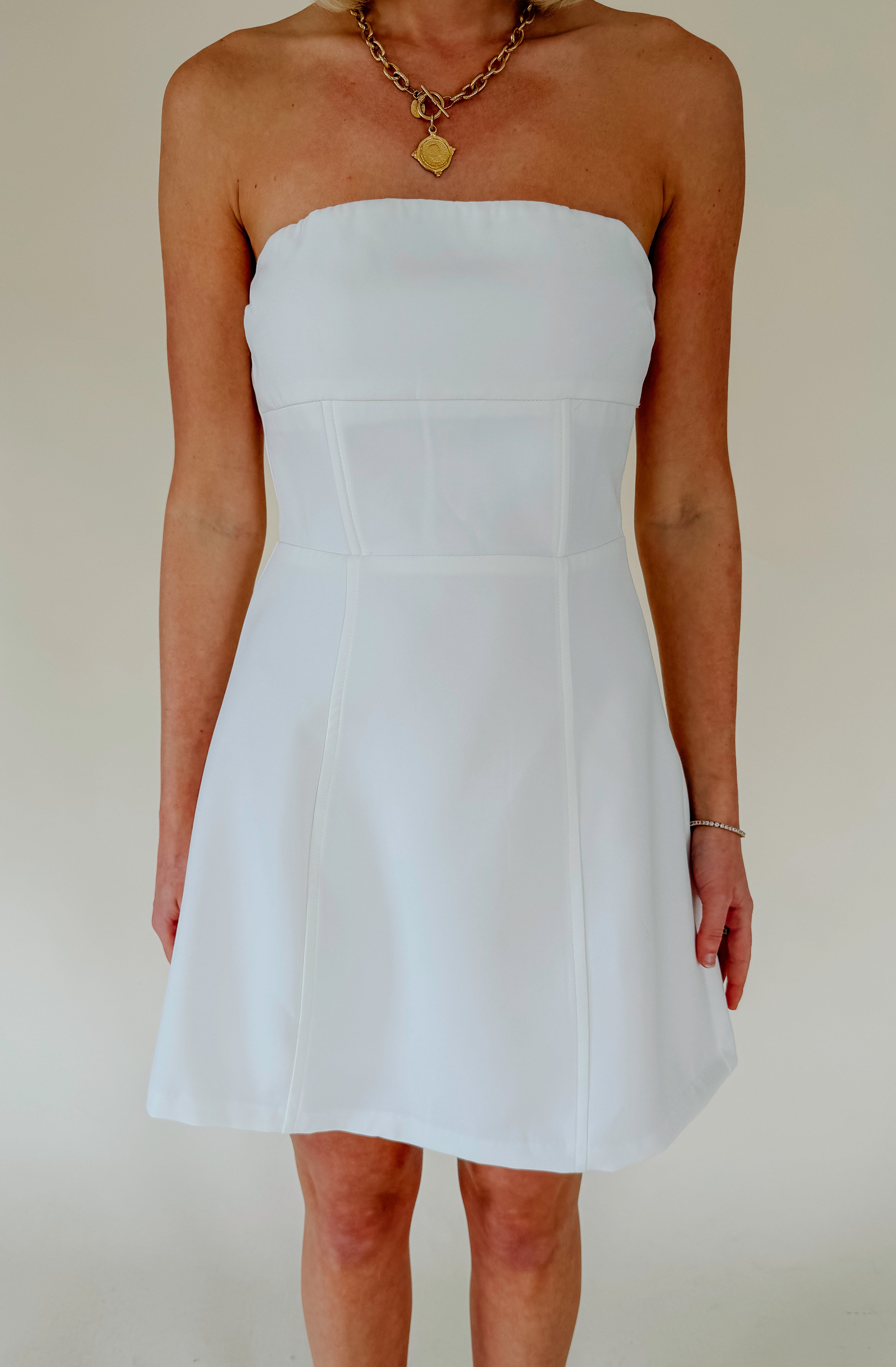 DOWN THE AISLE STRAPLESS DRESS