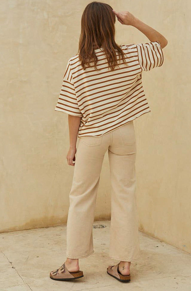 RETRO BABE STRIPED TEE