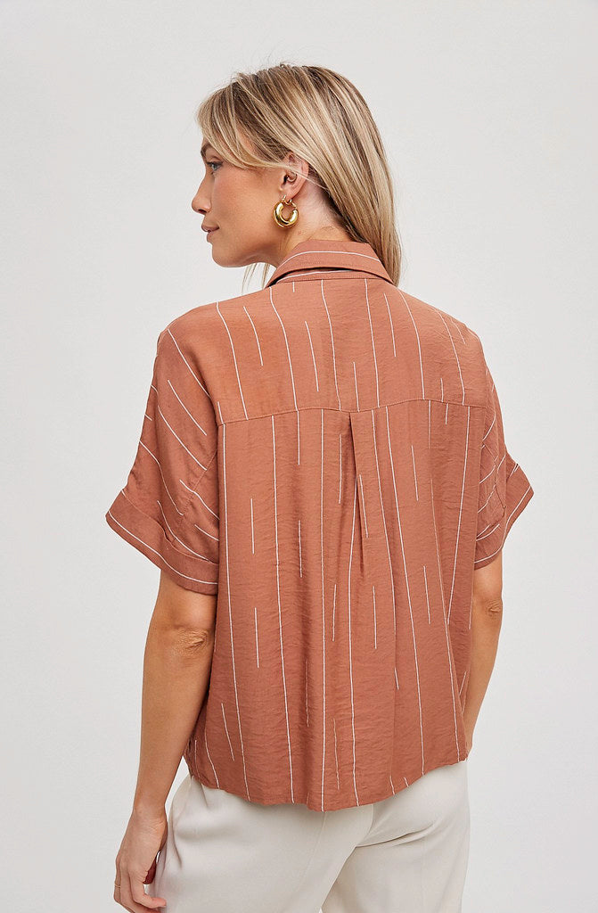 FALLING IN LINE BLOUSE