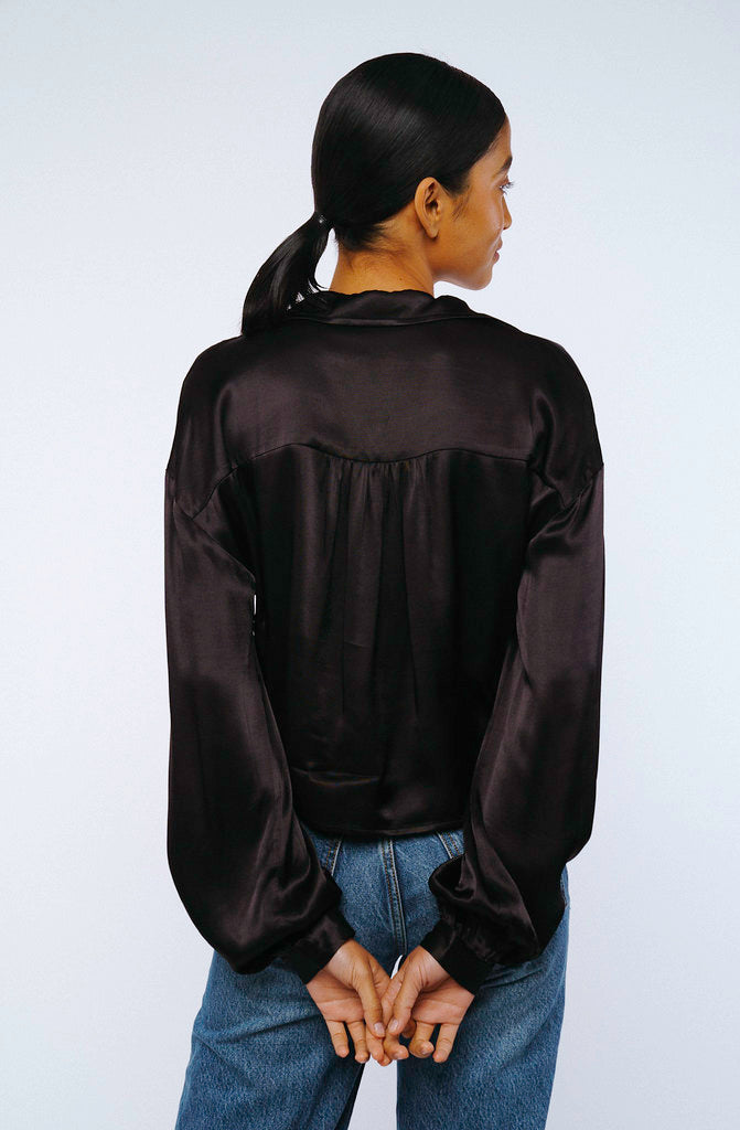 CIEBON TERESA POCKET BUTTON UP