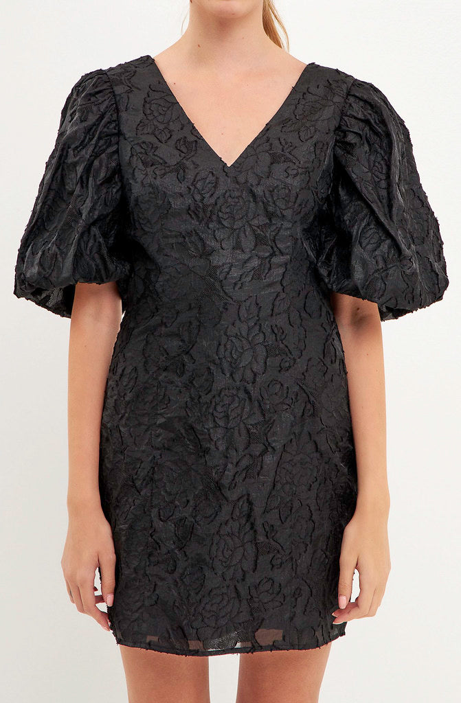 THE HARPER PUFF SLEEVE DRESS