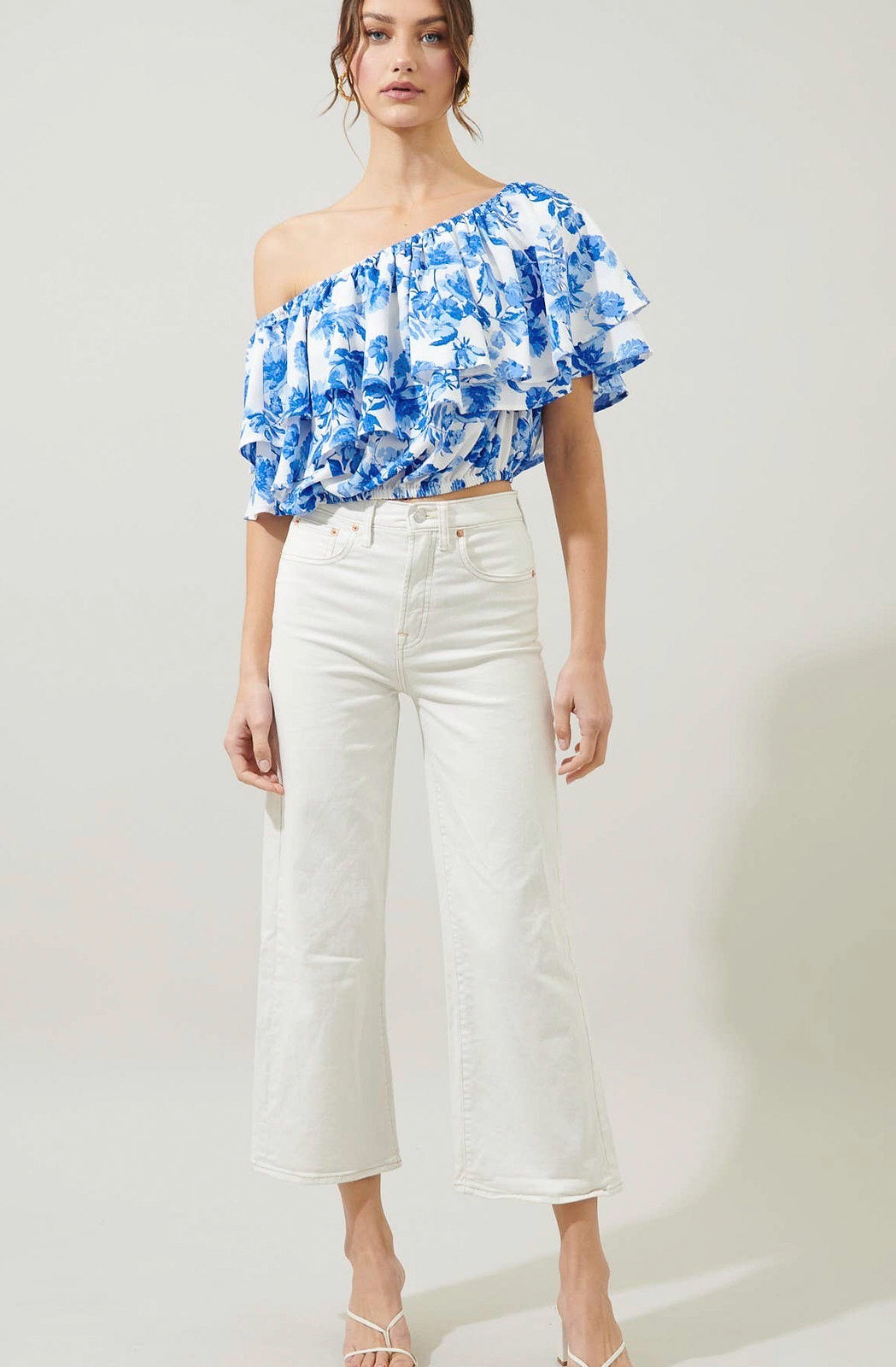THE ANTOINETTE ONE SHOULDER BLOUSE