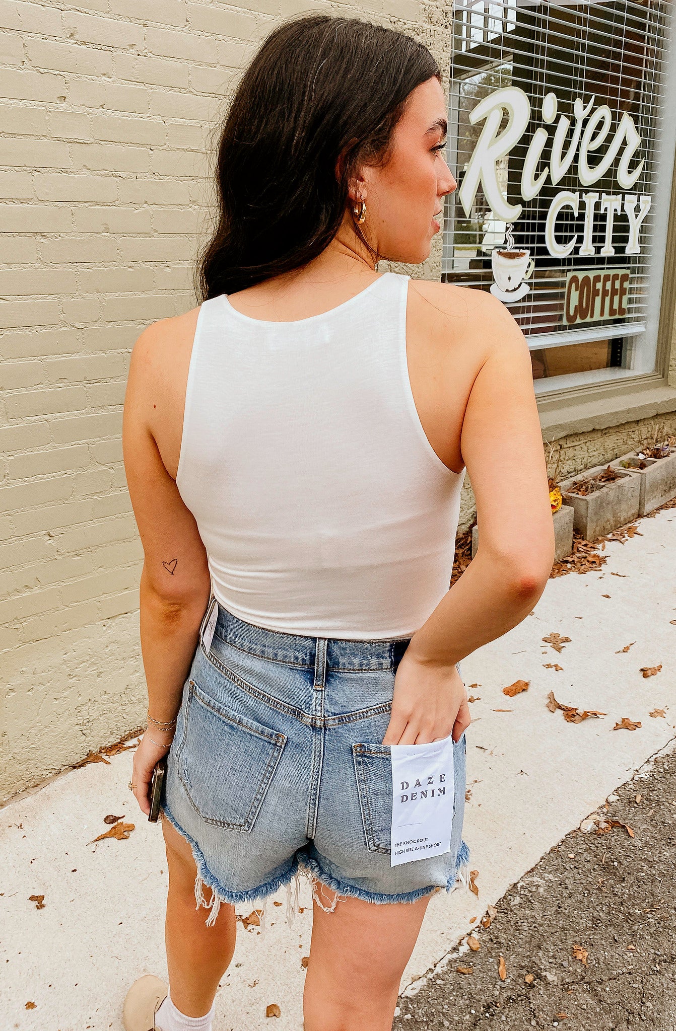 INSIDE SCOOP HIGH NECK BODYSUIT