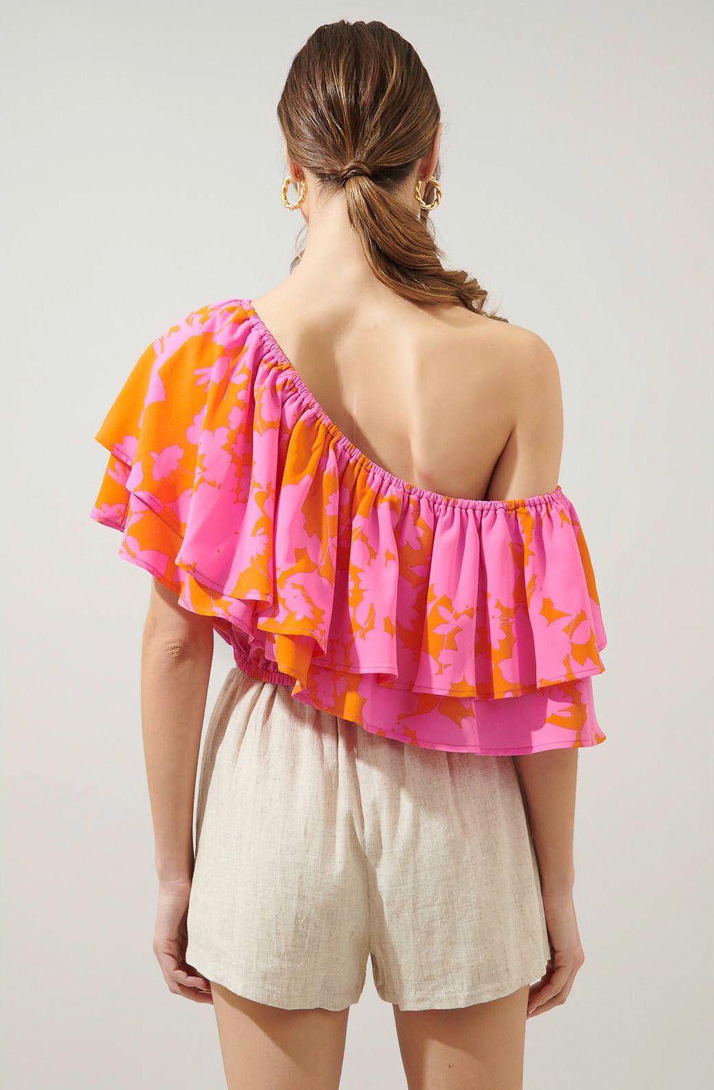CHARMER ONE SHOULDER TOP