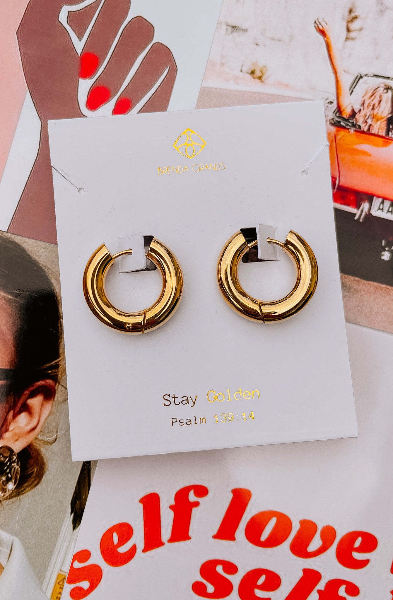 BRENDA GRANDS MEDIUM CANDONGAS HOOPS