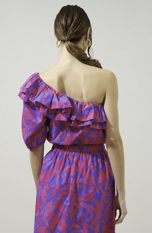 SET AND READY ONE SHOULDER TOP