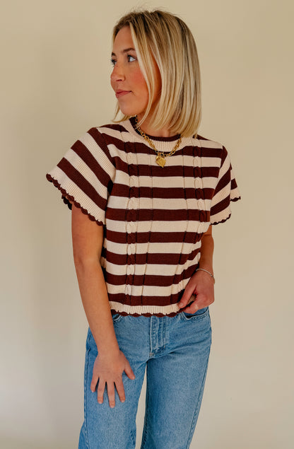 THE PEYTON STRIPED SWEATER
