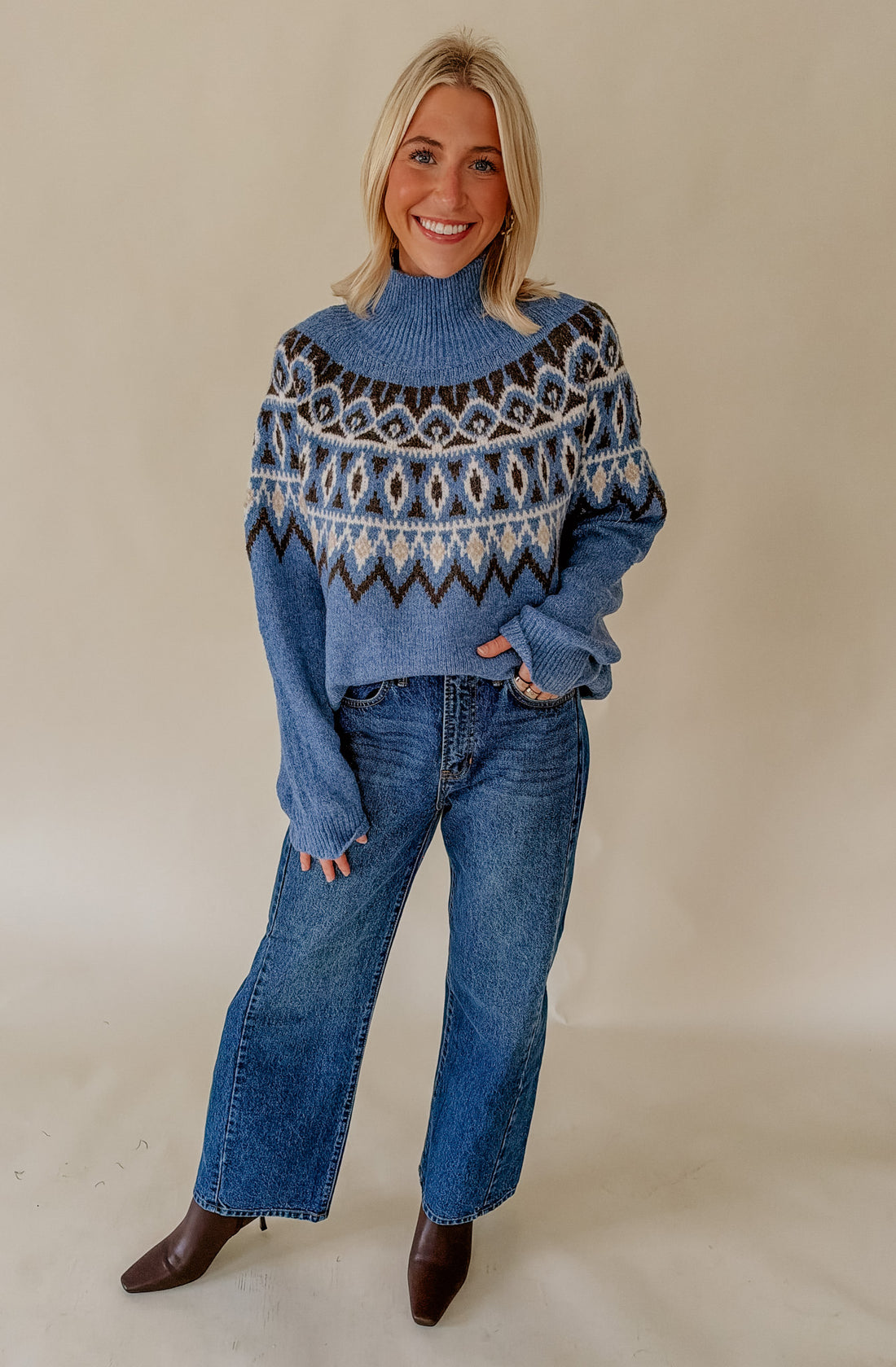 THE MYERS FAIR ISLE SWEATER